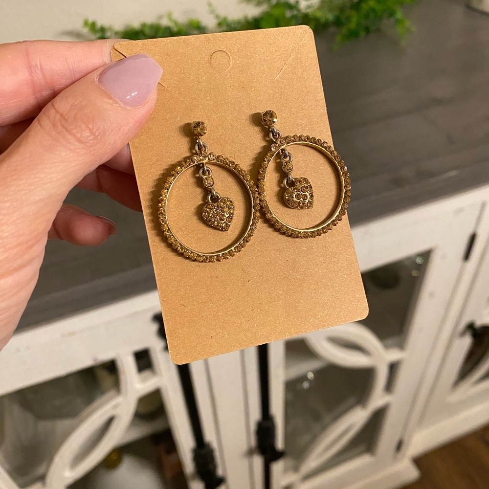 Bundle of gold earrings - Picture 7 of 7